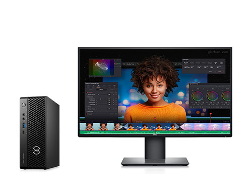 Dell Precision 3260 视频剪辑电脑（酷睿 i9-12900 处理器 , 16核丨64GB DDR5内存丨1TB 固态硬盘丨NVIDIA T1000, 4GB 独显丨戴尔U2520DR显示器丨三年保修）