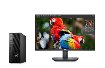 戴尔Precision T3260 图像处理工作站（酷睿 i7-12700 处理器 , 2.1GHz, 12 核丨32GB DDR5内存丨1TB 固态硬盘丨NVIDIA T600, 4GB独显丨23.8英寸 2K显示器）