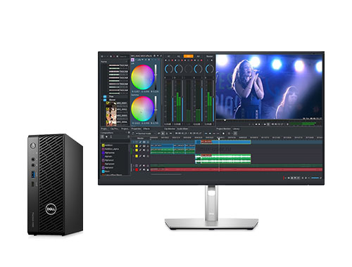 Dell Precision T3260 视频后期制作工作站（酷睿 i9-12900 处理器 , 16核丨64GB DDR5内存丨2TB M.2固态硬盘丨NVIDIA RTX 3000 独显丨27寸 4K显示器）