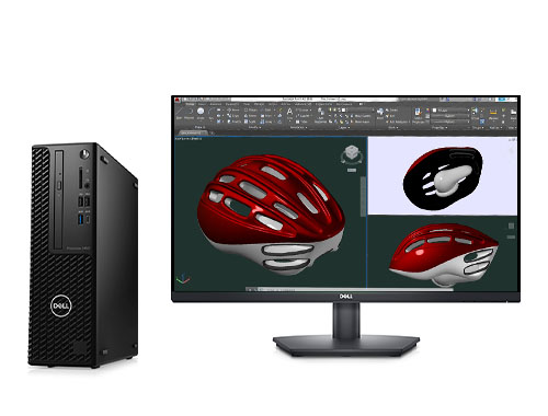 戴尔Precision T3450 三维建模工作站（英特尔酷睿 i9-11900, 2.5GHz, 8核丨64GB DDR4 内存丨2块*1TB M.2固态硬盘丨NVIDIA P1000 显卡丨27英寸显示器）