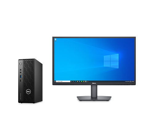 戴尔Precision T3260 小机箱电脑工作站（英特尔酷睿 i5-12600, 3.3GHz, 6核丨16GB DDR5 内存丨512GB 固态硬盘丨集成显卡丨21.5英寸显示器丨3年保修）