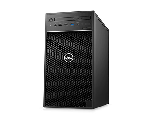Dell Precision 3650 塔式工作站（英特尔酷睿 i5-10505, 3.2GHz, 6核丨8GB DDR4 内存丨256GB M.2固态硬盘丨NVIDIA P400, 2GB显卡丨三年保修）