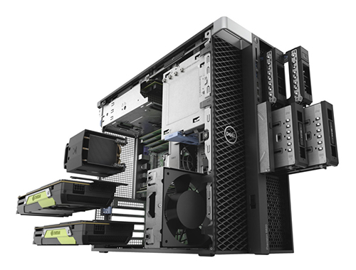 戴尔T5820工作站 仿真计算电脑（英特尔至强 W-2255, 3.7GHz, 10核丨256GB DDR4内存丨1TB 固态+4TB 机械硬盘丨NVIDIA RTX A4500 20GB显卡丨27英寸 显示器）