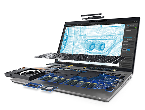 戴尔Precision 3561 移动工作站（英特尔酷睿 i9-11950H, 8核丨32GB DDR4 内存丨512GB 固态+2TB 硬盘丨T600, 4GB显卡丨15.6"FHD 高清屏丨4芯电池）