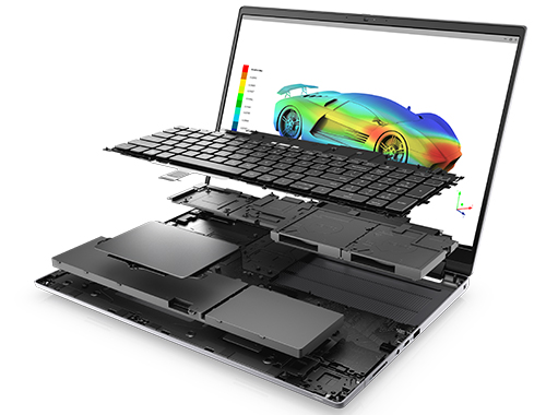 戴尔Precision 7670 移动工作站（英特尔酷睿 i7-12850HX, 16核丨64GB DDR5 内存丨1TB PCIe固态硬盘丨RTX 3080Ti 16GB显卡丨16英寸 4K高清屏丨6芯电池丨3年保修）