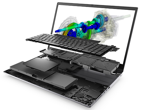 Dell Precision 7770 移动工作站（英特尔酷睿 i7-12850HX, 16核丨32GB DDR5 内存丨1TB PCIe 固态硬盘丨RTX A1000 4GB显卡丨17.3英寸屏幕丨6芯电池丨3年保修）