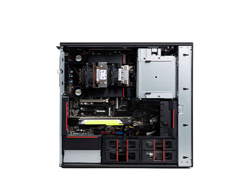 联想ThinkStation P720 塔式工作站（英特尔至强金牌 5217, 3.0GHz, 8核丨128GB DDR4 内存丨512GB 固态+2TB 机械硬盘丨NVIDIA T1000 4GB显卡）
