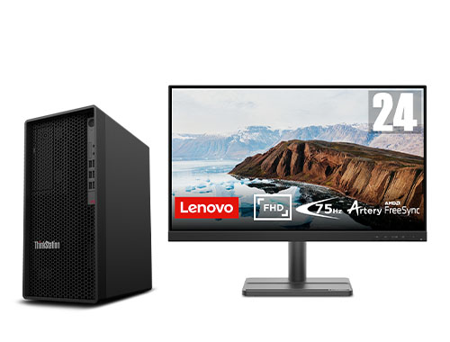 联想ThinkStation P348 工作站（英特尔酷睿 i5-11500，6核丨16GB DDR4 内存丨512GB 固态+1TB 机械硬盘丨NVIDIA T400 4GB显卡丨23.8英寸显示器）