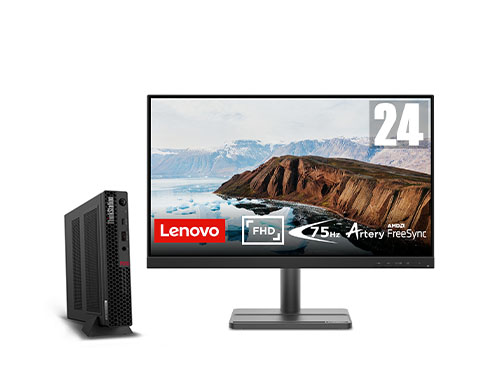 ThinkStation P350 Tiny 迷你小机箱工作站（英特尔酷睿 i5-11600，6核丨32GB DDR4 内存丨512GB 固态硬盘丨NVIDIA T600 4GB显卡丨23.8英寸显示器）