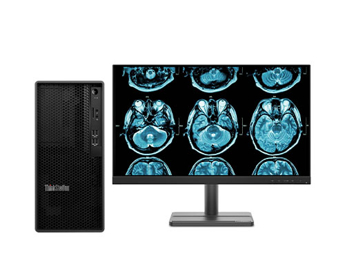 联想ThinkStation K  医学影像工作站（英特尔酷睿 i5-12500，6核丨16GB DDR4内存丨 512GB固态+2TB机械硬盘丨NVIDIA T600 4GB显卡丨23.8英寸显示器 ）