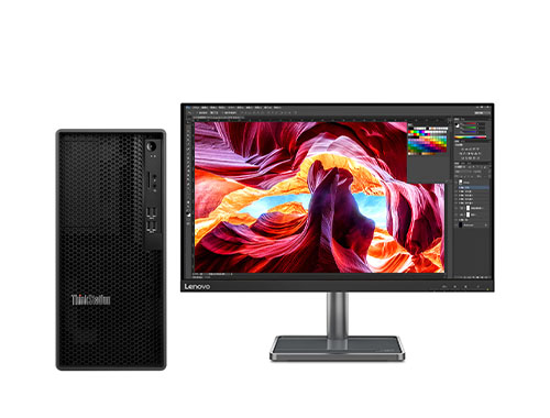 联想ThinkStation K 图像处理工作站（酷睿 i9-12900，16核丨32GB DDR4 内存丨 512GB 固态+2TB 机械硬盘丨RX6500XT 4GB显卡丨23.8英寸 2K显示器 ）