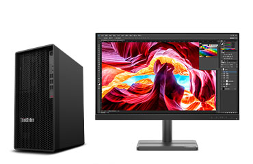 图形设计电脑 联想ThinkStation P348工作站（英特尔酷睿 i7-11700，8核丨16GB DDR4 内存丨256GB固态+1TB机械硬盘丨NVIDIA T600 4GB显卡丨23.8英寸）