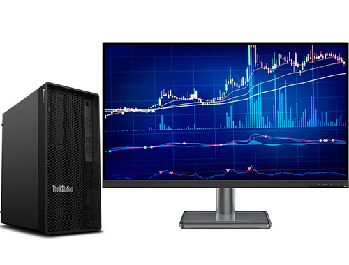 金融数据分析电脑  联想P350工作站（英特尔酷睿 i7-11700K, 8核丨32GB DDR4 内存丨512GB 固态+2TB 机械硬盘丨NVIDIA T400 4GB 显卡丨联想31.5英寸显示器）