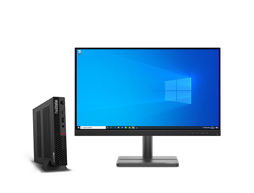 联想ThinkStation P350 Tiny 迷你微型工作站（英特尔酷睿 i5-11600，6核丨16GB DDR4 内存丨512GB 固态硬盘丨集成显卡丨170W电源 丨23英寸显示器）
