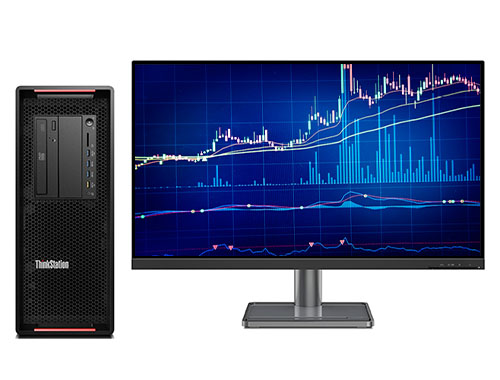 数据分析师电脑 高主频多核心工作站（英特尔至强银牌 4215R, 3.2GHz, 8核丨256GB DDR4 内存丨1TB 固态+4TB 机械硬盘丨NVIDIA T400 4GB显卡丨31.5英寸显示器）