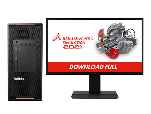 SolidWorks建模渲染电脑  联想P920图形工作站（英特尔至强金牌 6230, 20核丨128GB DDR4 内存丨1TB 固态+4TB 机械硬盘丨RTX A4000 16GB显卡丨27寸显示器）