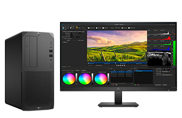 PS/AI平面设计电脑 惠普HP Z1 G8 工作站（英特尔酷睿 i7-11700 处理器，8核丨32GB DDR4 内存丨512GB 固态+2TB SATA 硬盘丨NVIDIA T1000 4GB显卡丨27英寸显示器）