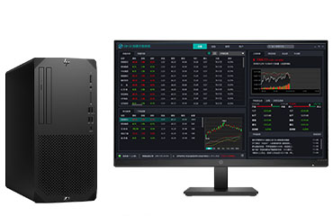 惠普HP Z1 G9 股票分析电脑工作站（英特尔酷睿 i7-12700 处理器，12核丨16GB DDR5-4800 内存丨512GB 固态+2TB 机械硬盘丨NVIDIA T600 4GB显卡丨27英寸显示器）