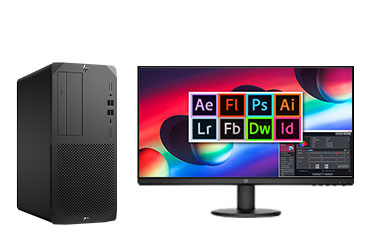 惠普HP Z1 G8 图像处理工作站（英特尔酷睿 i5-11500，2.7GHz，6核丨32GB DDR4-3200 内存丨256GB 固态+2TB SATA 机械硬盘丨NVIDIA T600 4GB显卡丨23.8英寸）