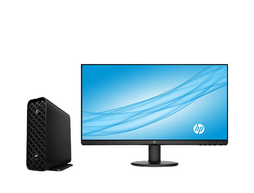 HP Z2 G9 Mini 商用办公电脑工作站（英特尔酷睿 i5-12600K 处理器，10核丨32GB DDR5-4800 内存丨1TB NVMe 固态硬盘丨NVIDIA T1000 4GB显卡丨23.8寸显示器）