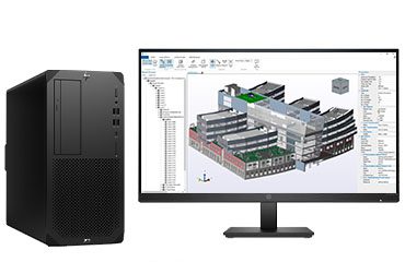 HP Z2 G9 Tower 三维建筑设计工作站（英特尔酷睿 i9-12900 处理器，16核丨64GB DDR5 内存丨1TB 固态+2TB 机械硬盘丨NVIDIA RTX A4000 16GB显卡丨27英寸显示器）