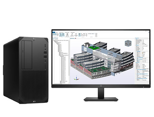 HP Z2 G9 Tower 三维建筑设计工作站（英特尔酷睿 i9-12900 处理器，16核丨64GB DDR5 内存丨1TB 固态+2TB 机械硬盘丨NVIDIA RTX A4000 16GB显卡丨27英寸显示器）
