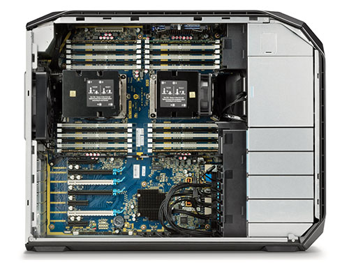 HP Z8 G4 塔式工作站 （2颗*英特尔至强金牌 6238R，2.2GHz，28核丨384GB DDR4 ECC 内存丨2TB 固态硬盘+4TB SATA 机械硬盘丨NVIDIA RTX A4500，20GB显卡）