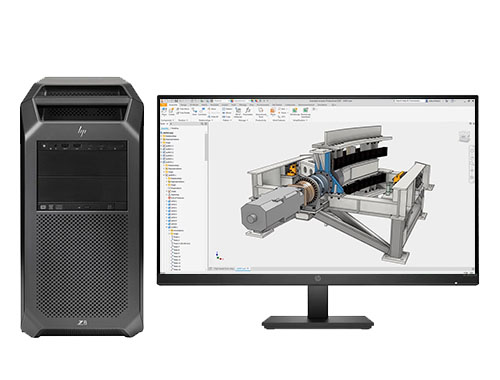 CAD造型设计/工业设计 HP Z8 G4 塔式工作站（英特尔至强金牌 6230，20核丨192GB DDR4 ECC 内存丨1TB 固态+4TB 机械硬盘丨NVIDIA RTX A4500，20GB显卡）