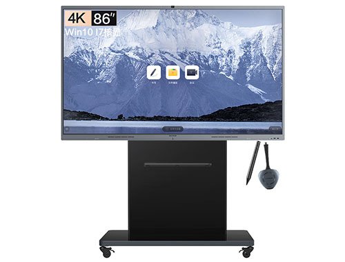 MAXHUB智能会议平板 V6经典版 C系列 CF86MA 86英寸会议平板-I7核显套装（单机+17核显+传屏器+智能笔+移动支架）