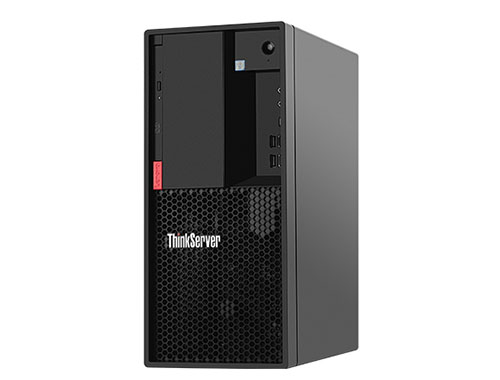 联想ThinkServer TS80X 入门级塔式服务器（英特尔奔腾金牌 G5420 处理器，3.80 GHz，双核心丨16GB DDR4 内存丨256GB 固态硬盘+1TB SATA 机械硬盘丨软RAID丨3年保修）