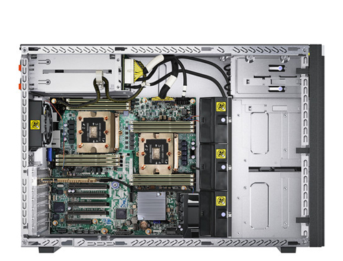 联想ThinkSystem ST550 塔式服务器（英特尔至强金牌 5215，2.5GHz，10核丨64GB DDR4 ECC 内存丨4块*900GB 15K SAS 硬盘丨RAID 530-8i丨冗余电源丨三年保修）
