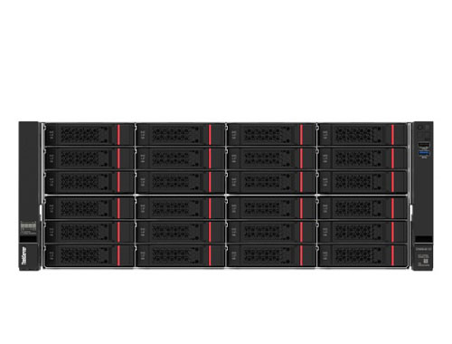 联想ThinkServer DN8848 V2 大容量数据存储服务器（2颗*英特尔至强金牌 5320, 26核丨256GB DDR4 内存丨4块*960GB 固态+30块*12TB 7.2K SATA 硬盘丨三年保修）