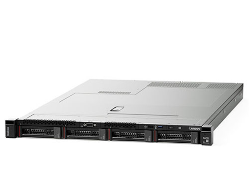 联想ThinkSystem SR258 机架式服务器（英特尔至强 E-2236，6C/12T，12M缓存丨64GB DDR4 内存丨4块*1.2TB 10K SAS 2.5英寸硬盘丨软件 RAID 10 阵列丨三年保修）