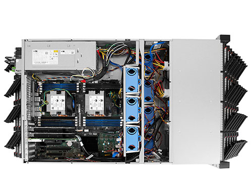 联想ThinkServer DN8836 云存储服务器（2颗*英特尔至强银牌 4214, 12核丨128GB DDR4 内存丨2块*480GB 固态+36块*12TB 7.2K SATA 硬盘丨930-16i丨三年保修）