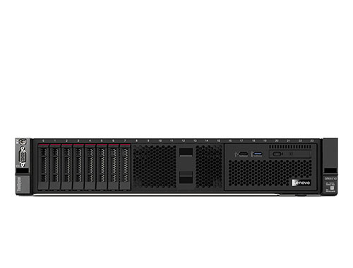 联想SR650 V2 企业级机架式服务器（2颗*英特尔至强银牌 4310T, 2.3GHz, 10核丨128GB TruDDR4 内存丨2块*480GB 固态+3块*4TB 7.2K SAS 机械硬盘丨三年保修）