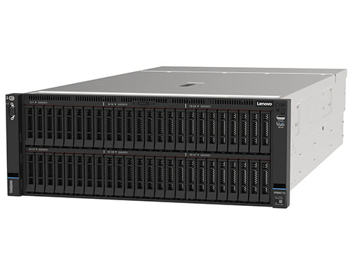 联想ThinkSystem SR860 V3 大数据扩容服务器（4颗*英特尔至强铂金 8450H，28核丨2TB DDR5 ECC 内存丨36块*2.4TB 10K SAS 硬盘丨三年保修）
