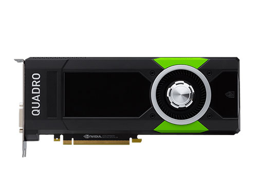 英伟达 NVIDIA Quadro P5000 16GB 视觉模拟仿真/AI深度学习专业级显卡