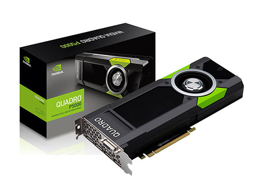 英伟达 NVIDIA Quadro P5000 16GB 视觉模拟仿真/AI深度学习专业级显卡