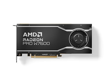 AMD Radeon PRO W7600 视频渲染绘图专业显卡 (8GB GDDR6显存丨RDNA3.0架构丨流处理器2440丨4个DP2.1端口丨支持8K视频输出丨130W功耗)