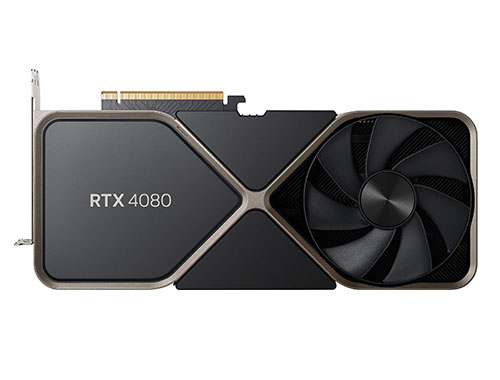 英伟达 NVIDIA GeForce RTX 4080 16GB GDDR6X 设计渲染 电竞游戏独立显卡