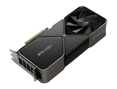 英伟达 NVIDIA GeForce RTX 4080 16GB GDDR6X 设计渲染 电竞游戏独立显卡