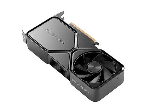 英伟达 NVIDIA GeForce RTX 4070 SUPER 12GB GDDR6X 游戏AI绘图 3D建模显卡