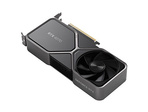 英伟达 NVIDIA GeForece RTX 4070 12GB 视频剪辑 AI深度学习 电竞游戏显卡