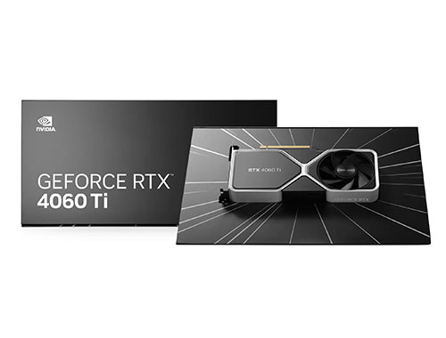 英伟达 NVIDIA GeForce RTX 4060Ti 8GB 台式机游戏显卡