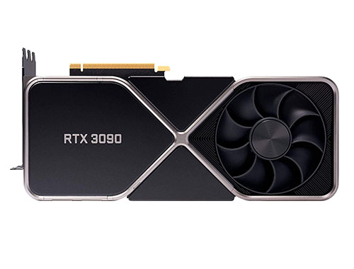 英伟达 NVIDIA GeForce RTX 3090 24GB 影视动画 剪辑渲染高性能显卡