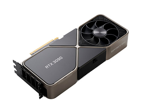 英伟达 NVIDIA GeForce RTX 3090 24GB 影视动画 剪辑渲染高性能显卡