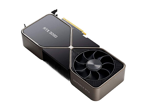 英伟达 NVIDIA GeForce RTX 3090 24GB 影视动画 剪辑渲染高性能显卡