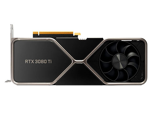 英伟达 NVIDIA GeForce RTX 3080Ti 12GB 设计师绘图剪辑台式机显卡