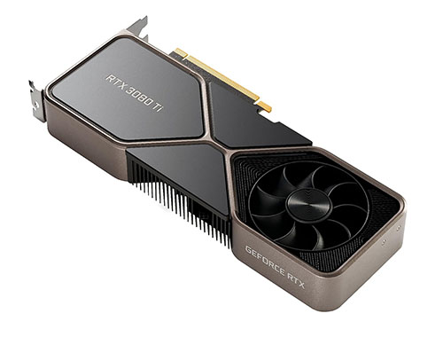 英伟达 NVIDIA GeForce RTX 3080Ti 12GB 设计师绘图剪辑台式机显卡
