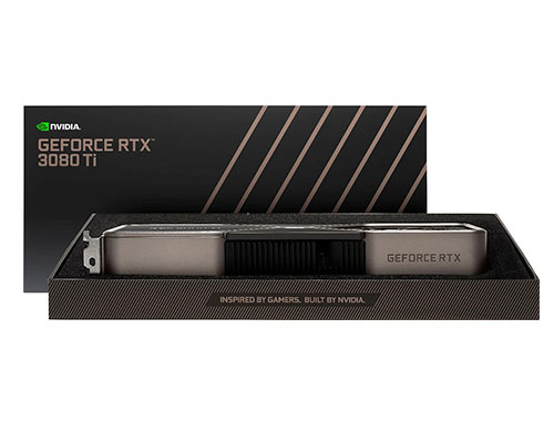 英伟达 NVIDIA GeForce RTX 3080Ti 12GB 设计师绘图剪辑台式机显卡